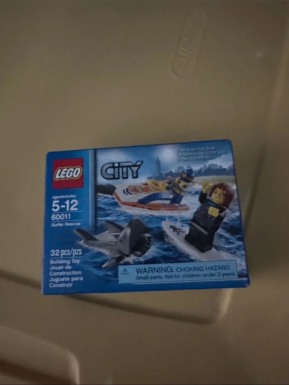 Brand new Lego City Surfer Rescue Boat Playset